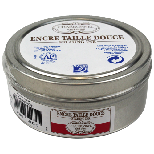 Tinta Para Gravura em Metal Charbonnel Óleo Geraniun Red 200ml