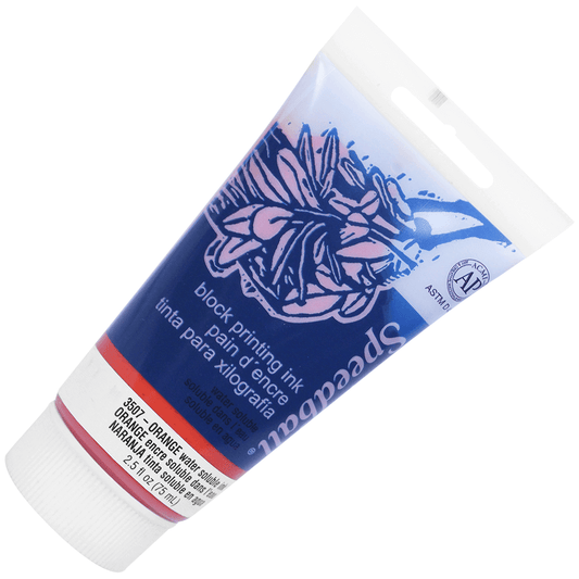 Tinta Para Xilogravura Speedball 75ml Laranja 3507