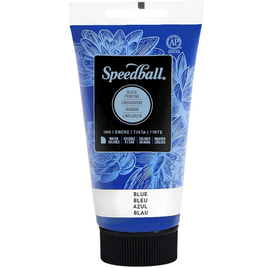 Tinta Para Xilogravura Speedball 75ml Azul 3502