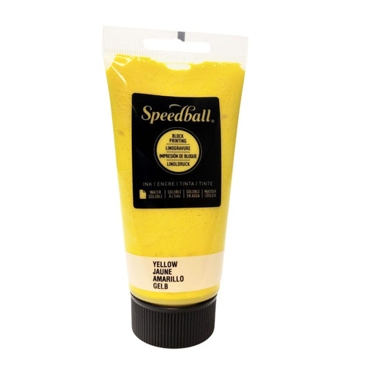 Tinta Para Xilogravura Speedball 75ml Amarelo 3505