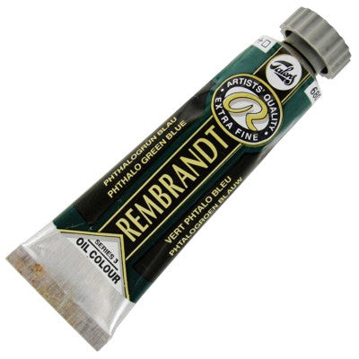 Tinta Óleo Rembrandt 15ml 680 Phthalo Green Blue - Série 3
