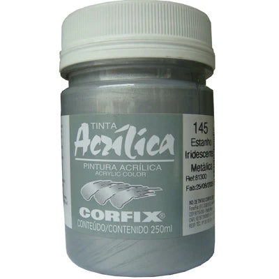 Tinta Acrílica Corfix 250ml Iridescente