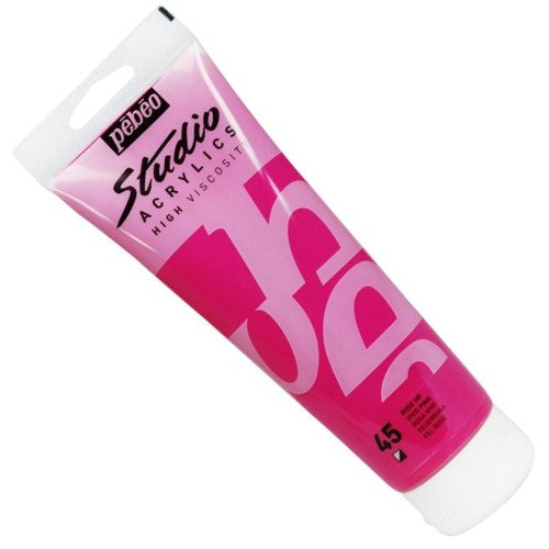 Tinta Acrílica Pébéo Studio 45 Rosa Vivo