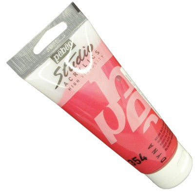 Tinta Acrílica Pébéo Studio 354 Vermelho Azul Iridescente 100ml