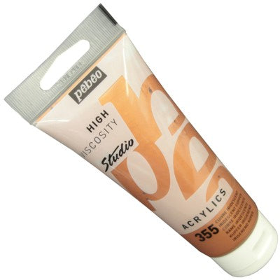 Tinta Acrílica Pébéo Studio 355 Cobre Iridescente 100ml