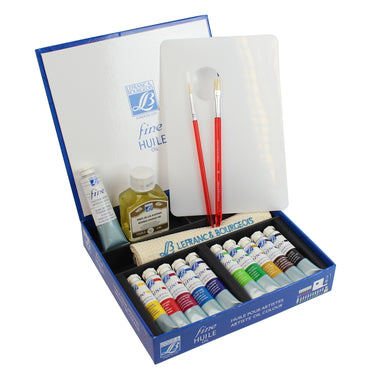 Estojo Tinta Óleo Lefranc & Bourgeois Profissional