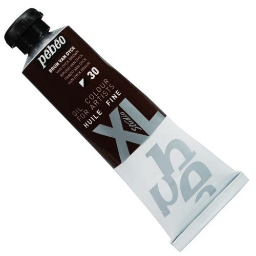 Tinta a Óleo Pébéo XL Studio 30 Brown Van Dyck 37ml