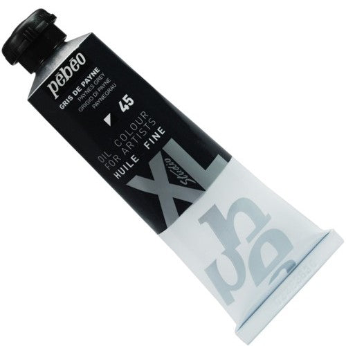 Tinta a Óleo Pébéo XL Studio 45 Cinza 37ml