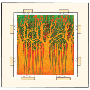Tira Adesiva Transparente Para Montagem Lineco L533-4015M