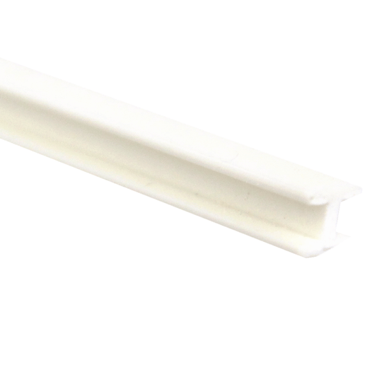 Vareta de PVC Formato H Para Encaixe 02 x 1000 mm