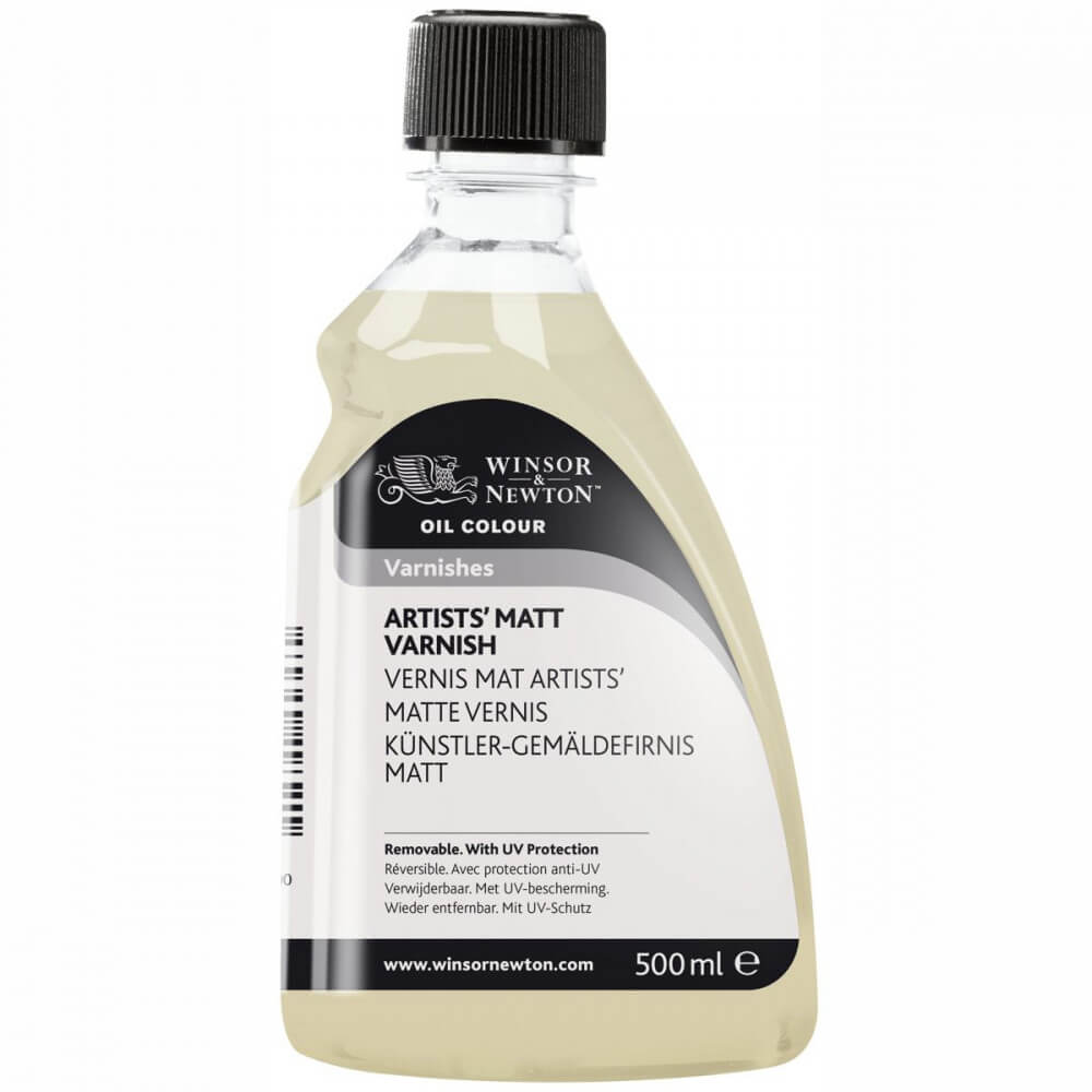 Verniz Fosco Para Acabamento Winsor & Newton 500ml