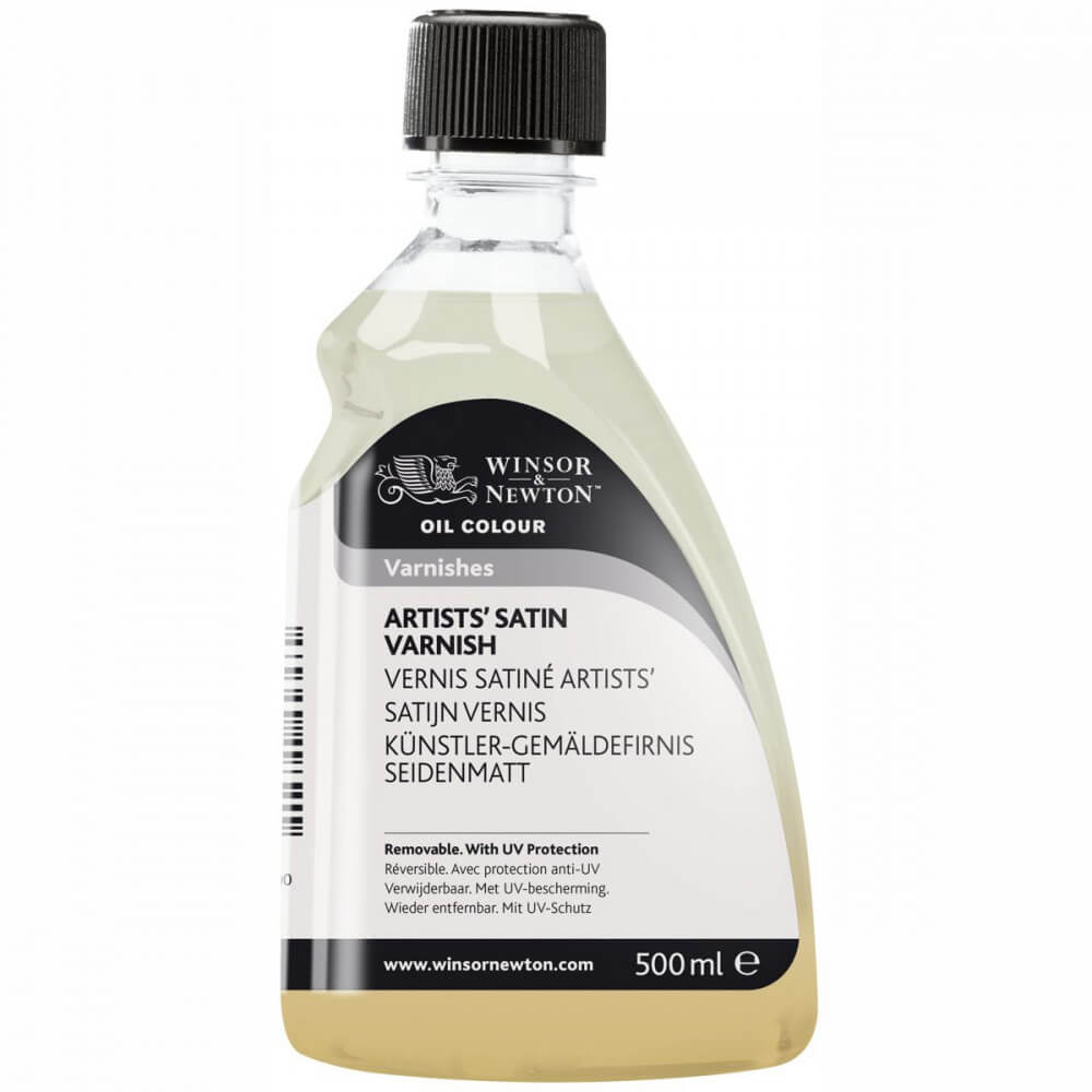 Verniz Satinado Para Acabamento Winsor & Newton 500ml