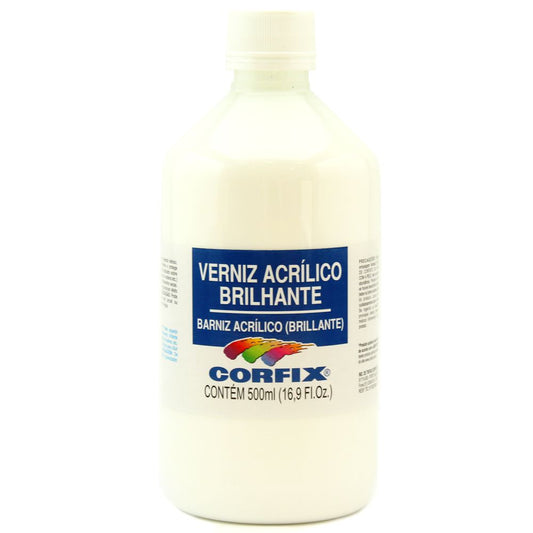 Verniz Acrílico Brilhante Corfix 500ml
