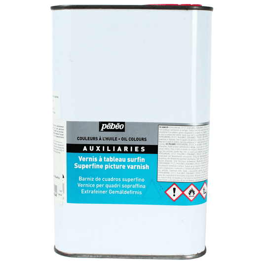 Verniz Extra-Fino Para Pintura em Tela Pebeo 1000ml