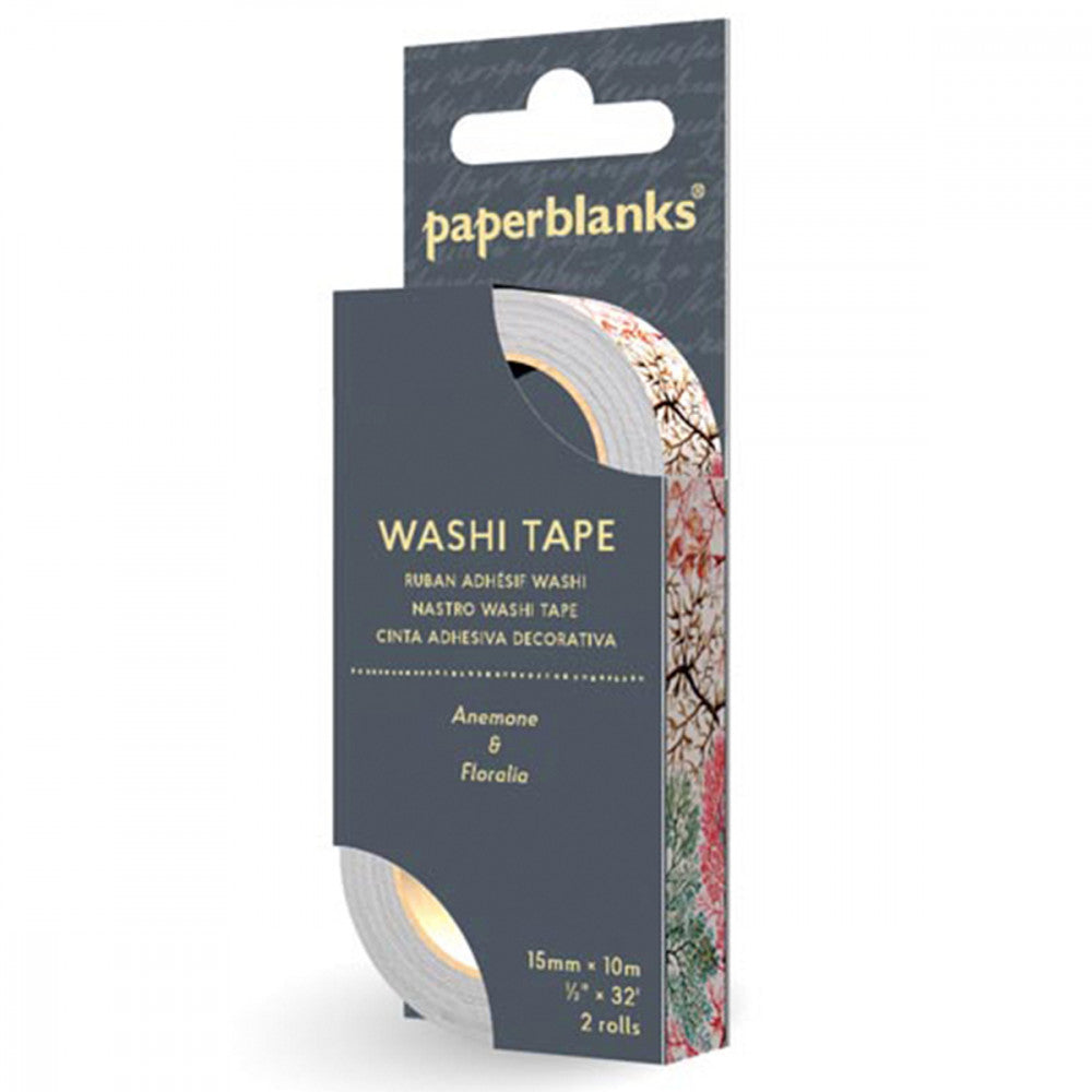 Washi Tape Paperblanks Anemone & Floralia