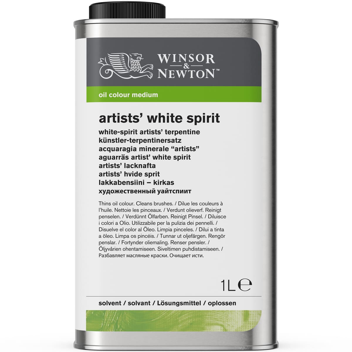 Solvente White Spirit Winsor & Newton 1 Litro