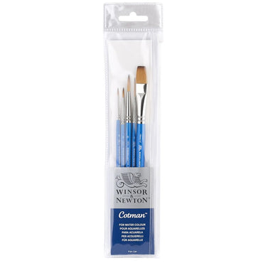 Kit Pincéis Winsor & Newton Cotman Aquarela 5 Unidades