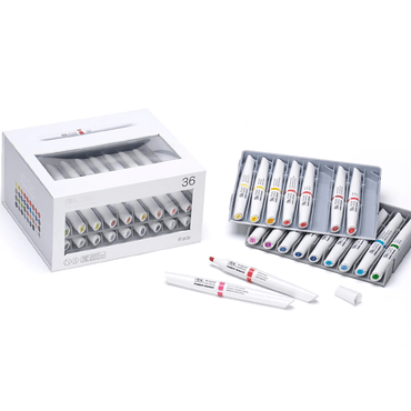 Marcador Pigment Marker Winsor & Newton 36 Cores