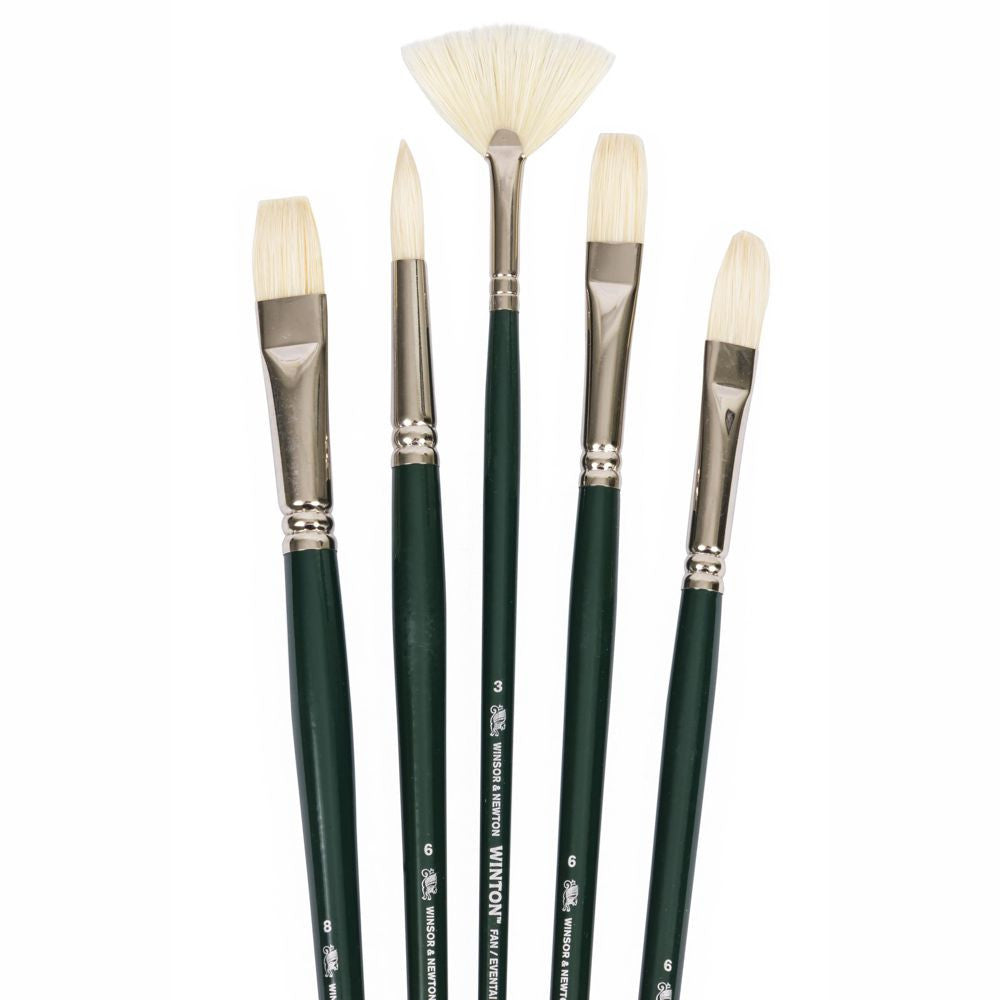 Kit Pincéis Winsor & Newton Winton 5 Unidades 5990606