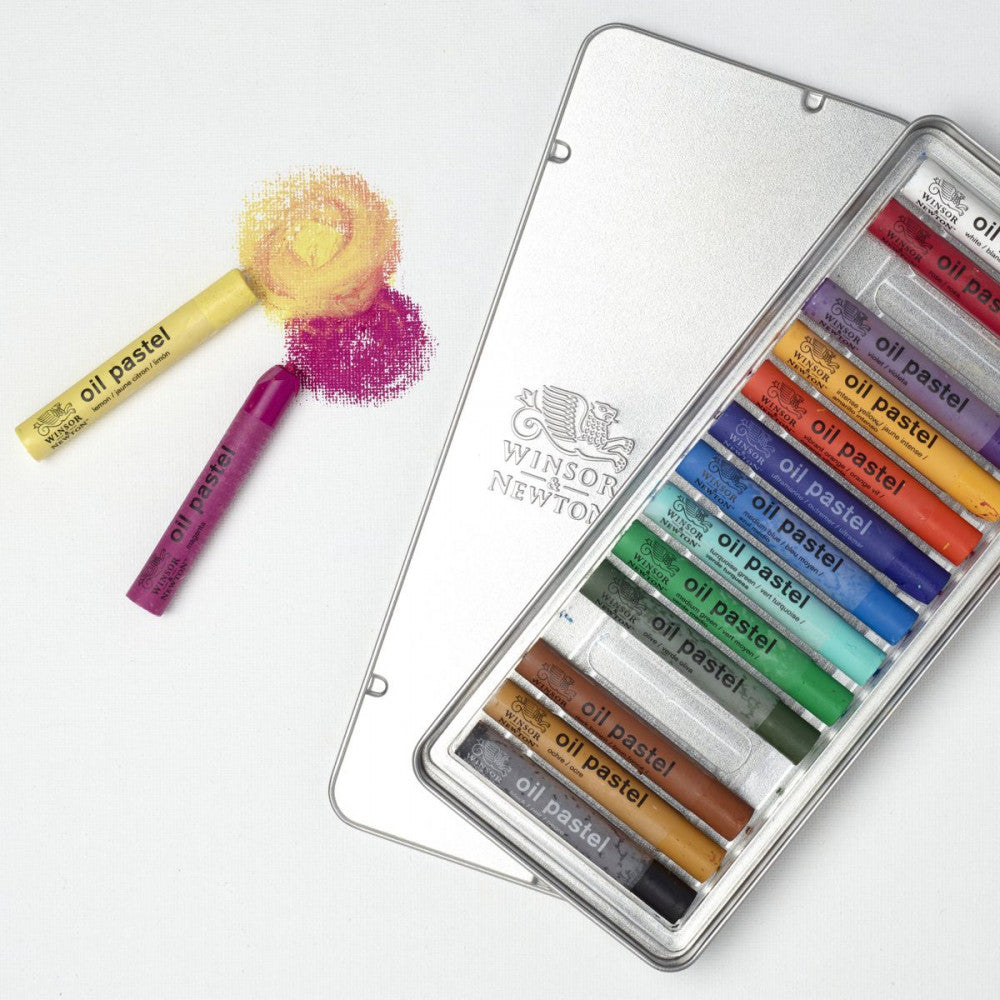 Estojo Pastel Oleoso Winsor & Newton 15 Cores