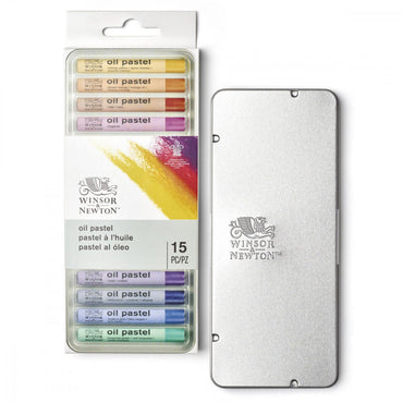 Estojo Pastel Oleoso Winsor & Newton 15 Cores