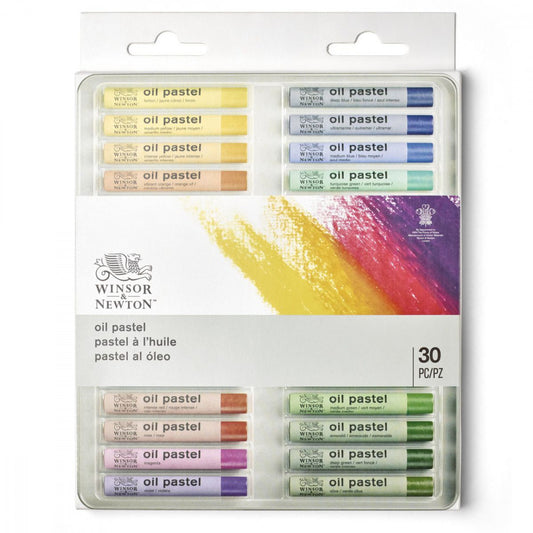 Estojo Pastel Oleoso Winsor & Newton 30 Cores