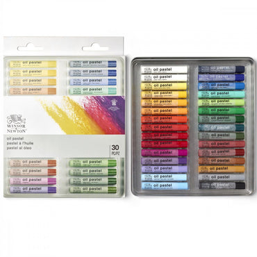Estojo Pastel Oleoso Winsor & Newton 30 Cores