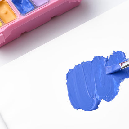 Tinta Guache Profissional Himi 12 Cores Botânicas