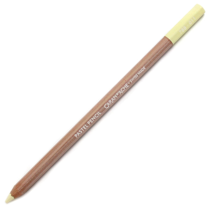 Lápis Pastel Caran D'Ache 011 Pale Yellow