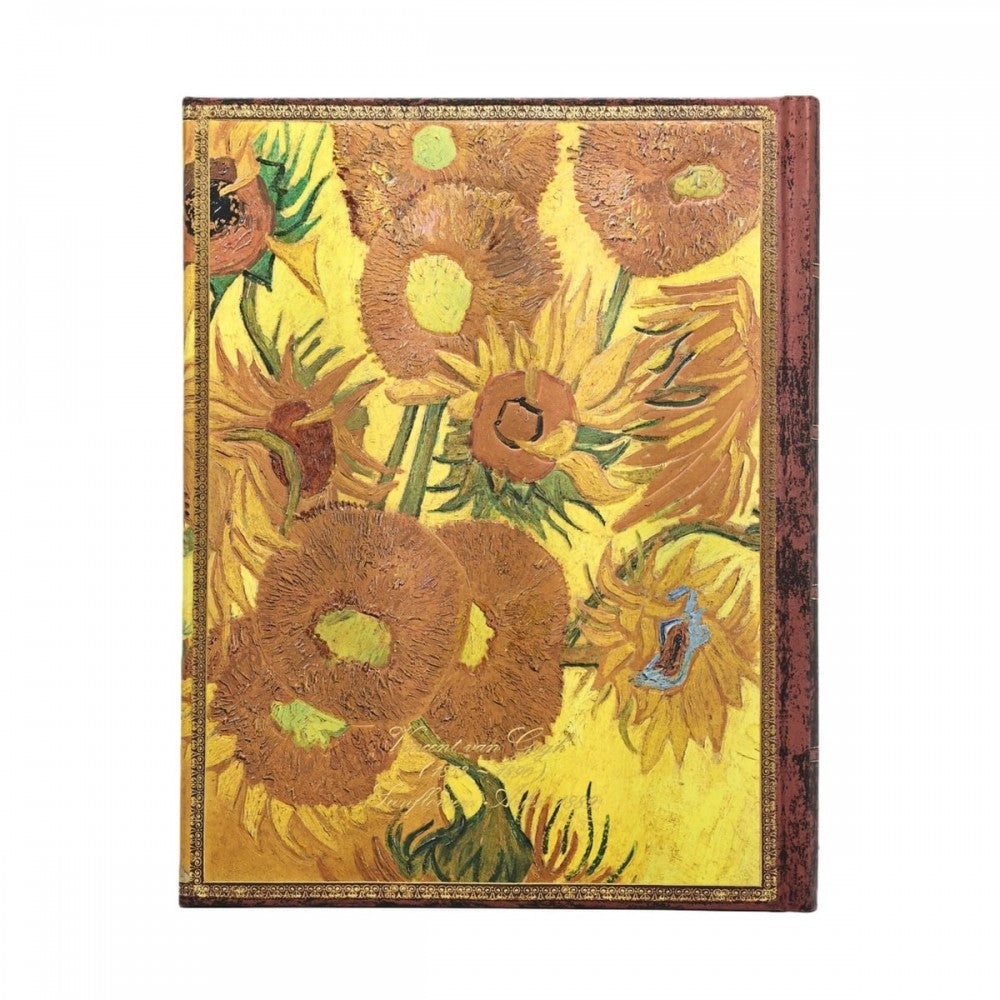 Paperblanks Van Gogh Sunflowers Ultra Capa Dura Pautado