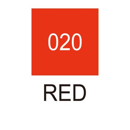 Caneta Pincel Kuretake Zig Clean Color Real Brush Red 020