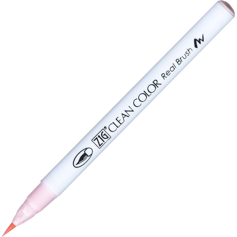 Caneta Pincel Kuretake Zig Clean Color Real Brush Light Pink 026