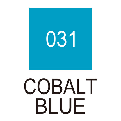 Caneta Pincel Kuretake Zig Clean Color Real Brush Cobalt Blue 031