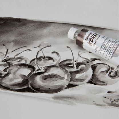 Carvão Líquido Kohle Schmincke 15ml Cherry Pit Black