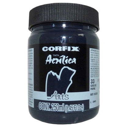 Tinta Acrílica Corfix Arts 250ml G1