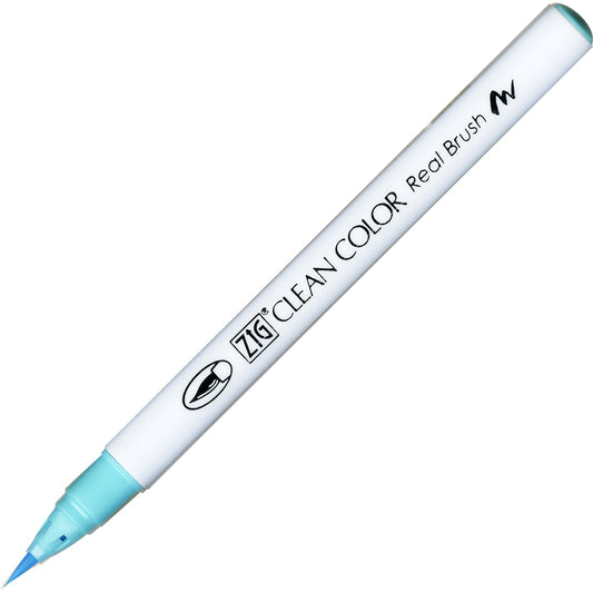 Caneta Pincel Kuretake Zig Clean Color Real Brush Light Blue 036