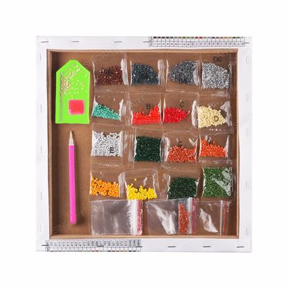 Conjunto Pintura Diamante Sinoart 30X30cm  Golden