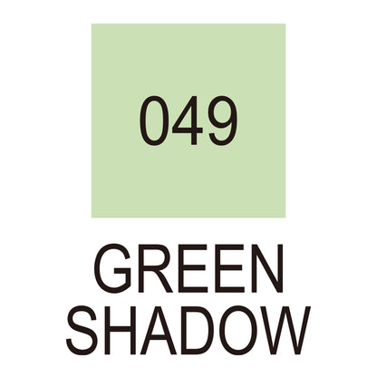 Caneta Pincel Kuretake Zig Clean Color Real Brush Green Shadow 049