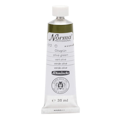 Tinta Óleo Schmincke Norma 35ml S1 512 Olive Green