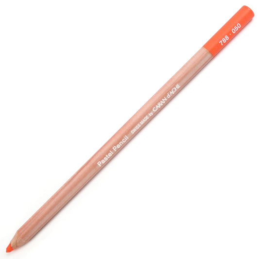 Lápis Pastel Caran D'Ache 050 Flame Red