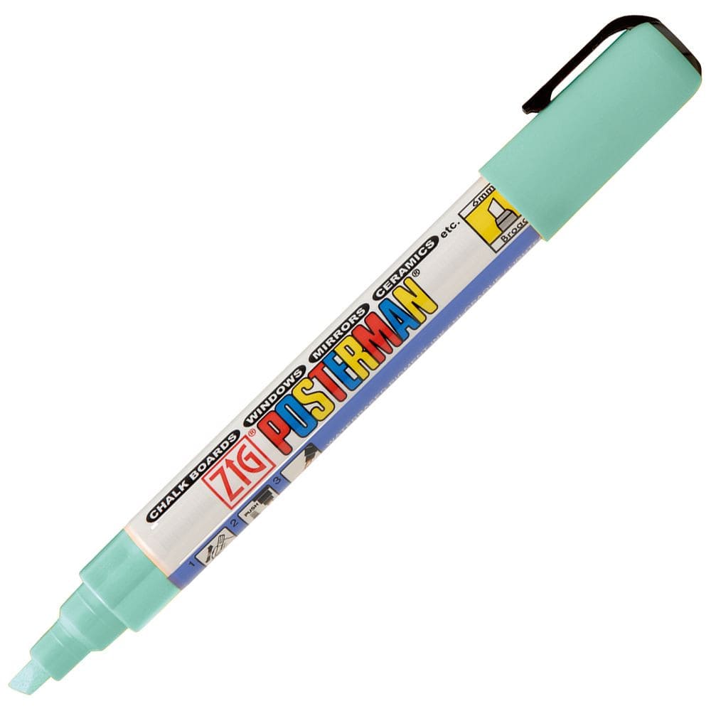 Marcador Zig Posterman Kuretake Broad Pale Aqua PMA-50