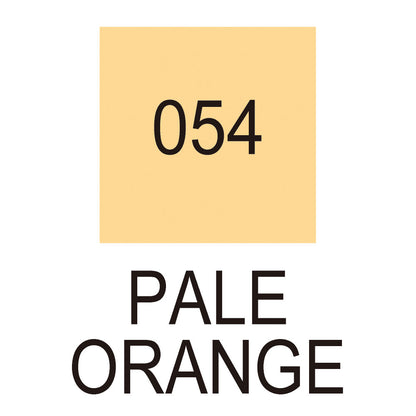 Caneta Pincel Kuretake Zig Clean Color Real Brush Pale Orange 054