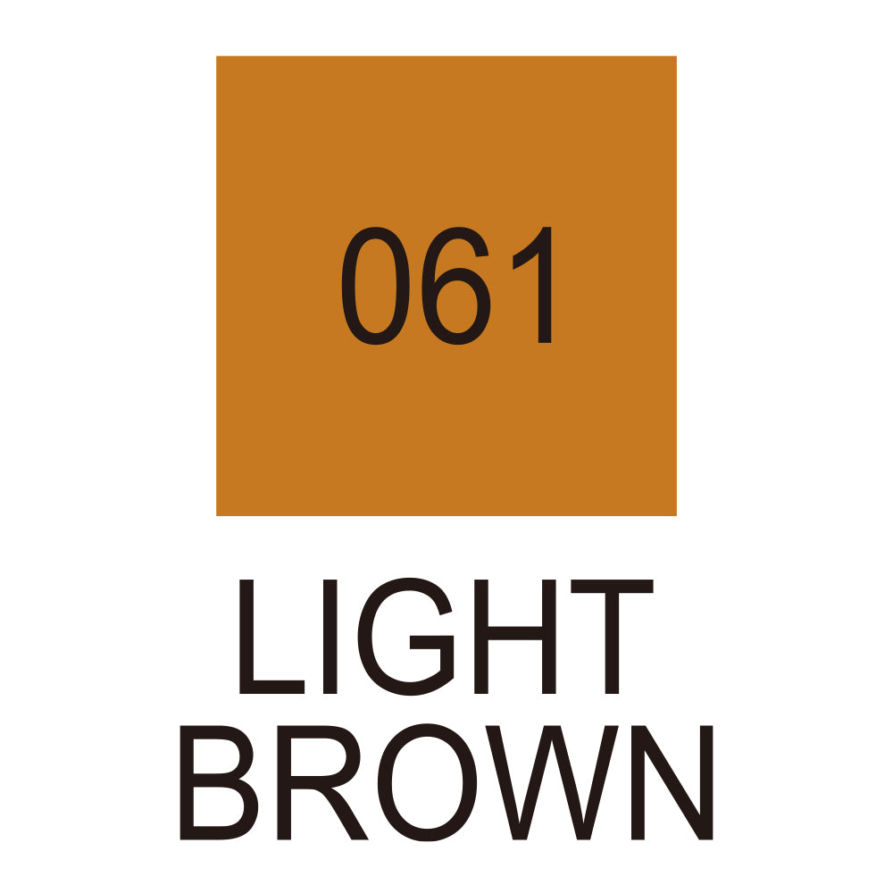 Caneta Pincel Kuretake Zig Clean Color Real Brush Light Brown 061