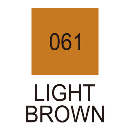 Caneta Pincel Kuretake Zig Clean Color Real Brush Light Brown 061