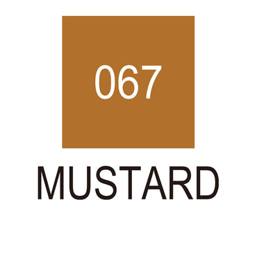Caneta Pincel Kuretake Zig Clean Color Real Brush Mustard 067