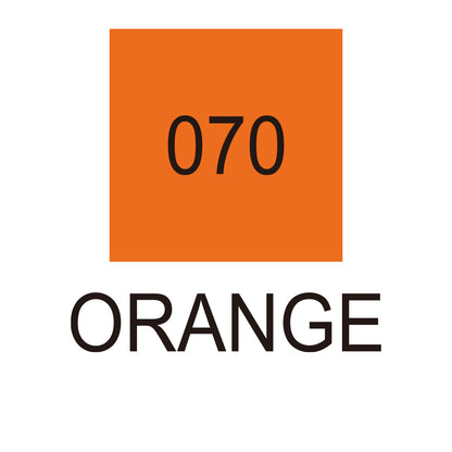 Caneta Pincel Kuretake Zig Clean Color Real Brush Orange 070