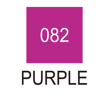 Caneta Pincel Kuretake Zig Clean Color Real Brush Purple 082