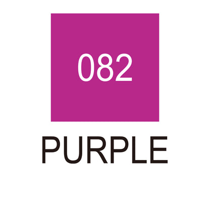 Caneta Pincel Kuretake Zig Clean Color Real Brush Purple 082