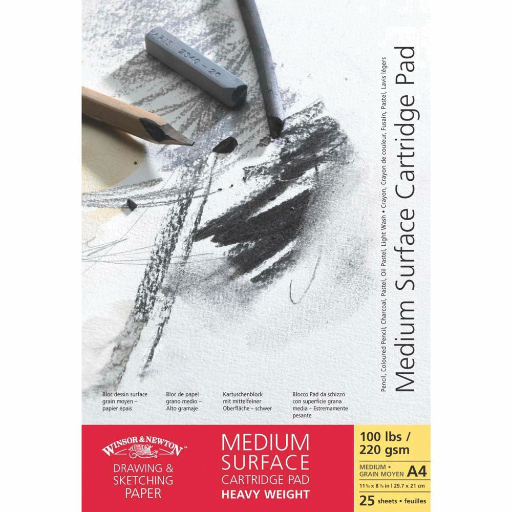 Bloco Papel Winsor & Newton Medium Surface 220g A5