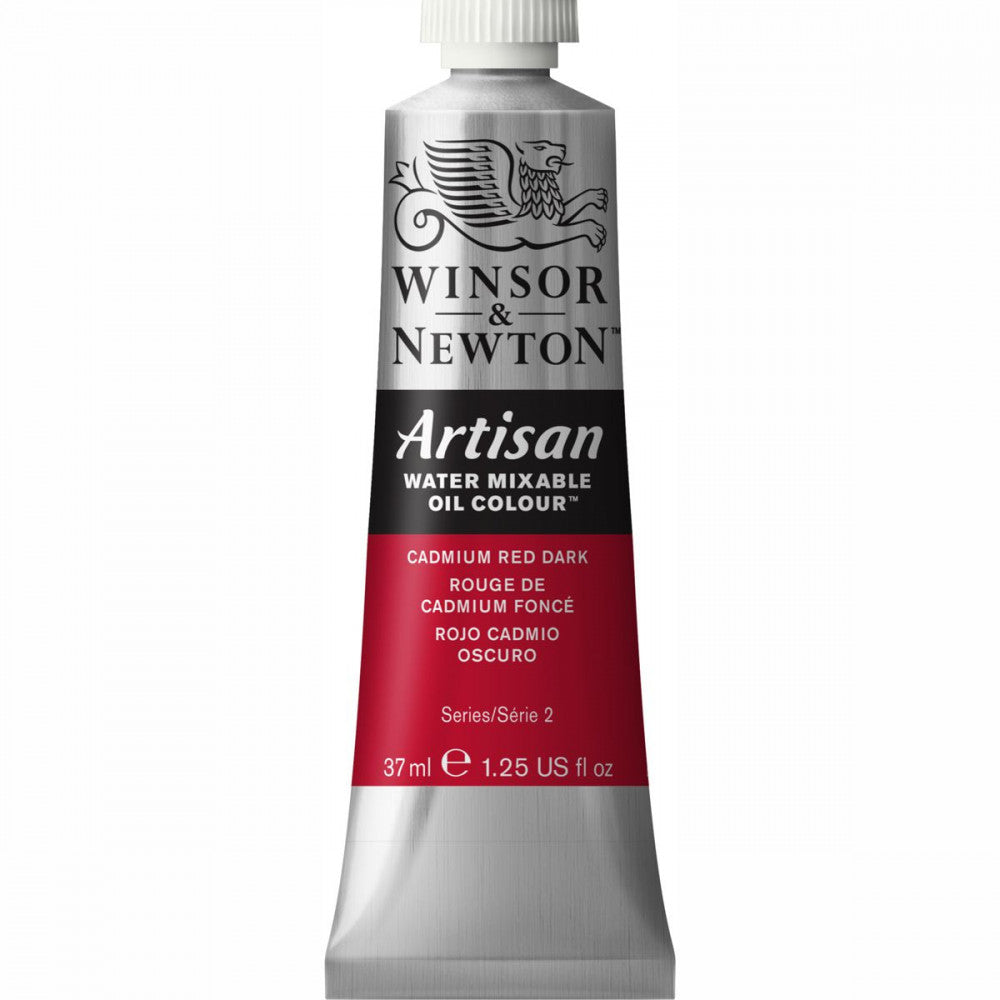 Tinta Óleo Solúvel em Água Winsor & Newton Artisan 37ml S2 104 Cadmium Red Dark